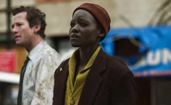 Joseph Quinn and Lupita Nyong'o in Michael Sarnoski's drama horror science fiction film, A Quiet Place Day One