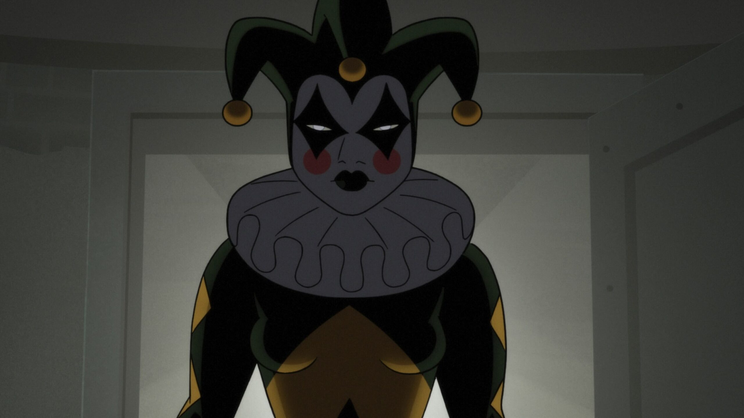 Jamie Chung as Harley Quinn in Bruce Timm's Prime Video action adventure sci-fi crime animation series, Batman Caped Crusader Season 1 Episode 5