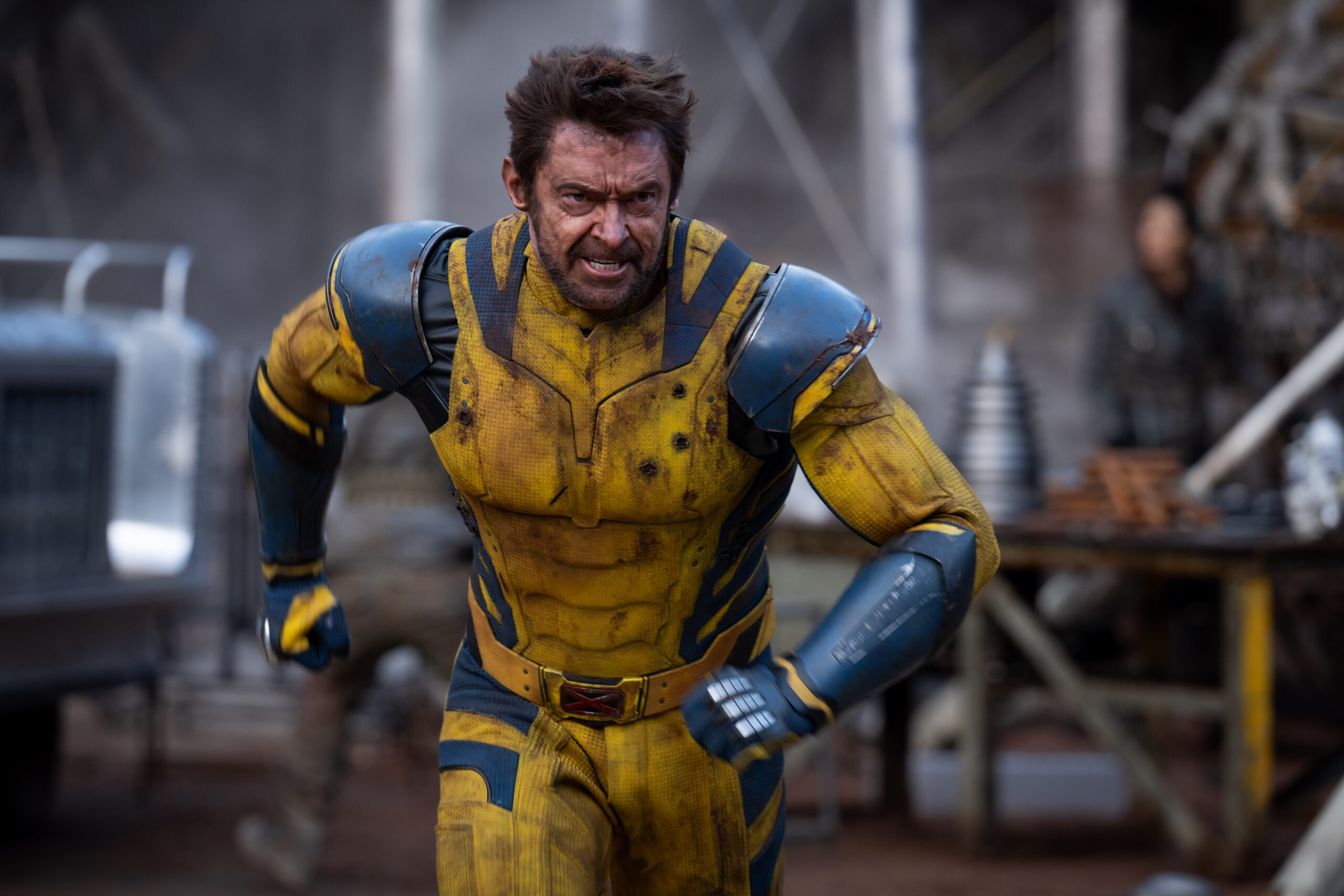 Hugh Jackman as Logan in 20th Century Studios and Marvel Studios' Deadpool and Wolverine