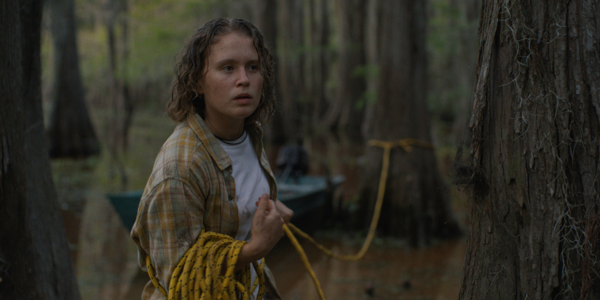 Eliza Scanlen in Celine Held and Logan George's drama mystery thriller film, Caddo Lake