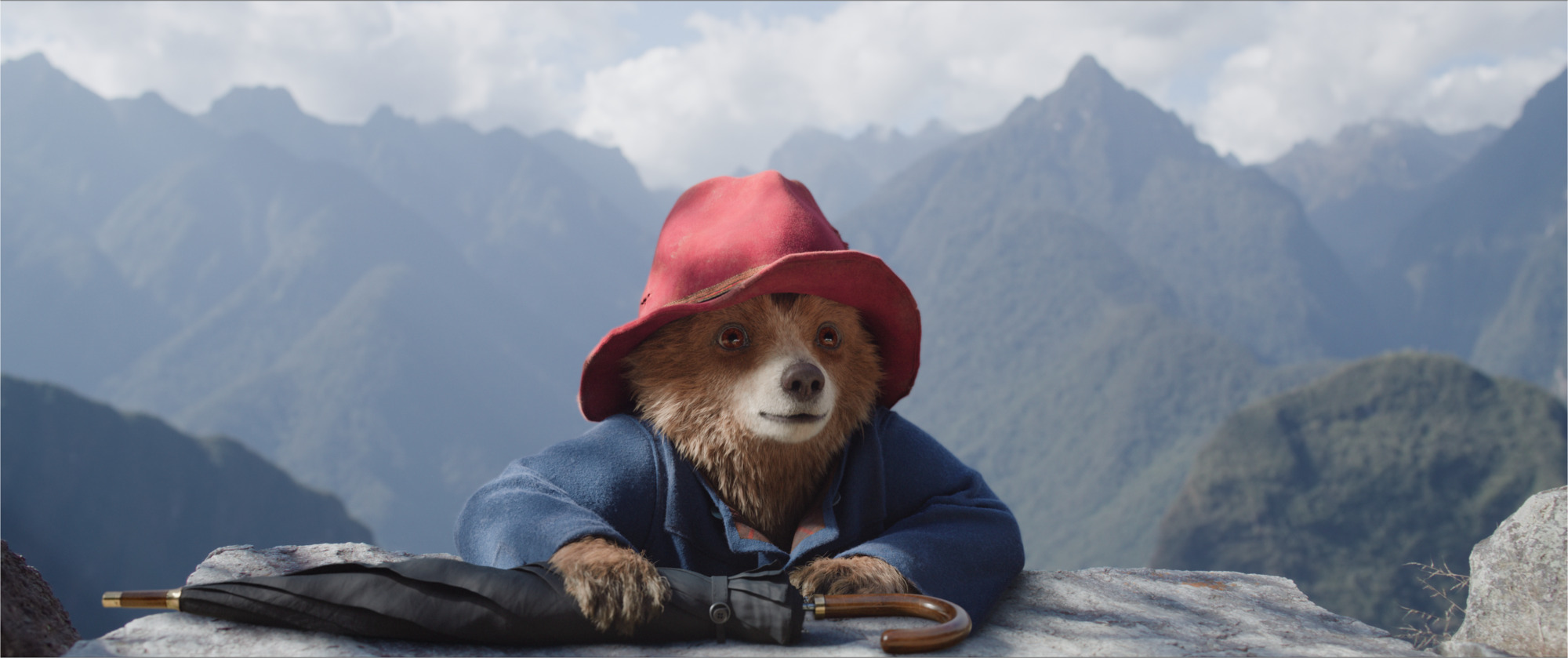 Ben Whishaw as the voice of Paddington in Paddington in Peru