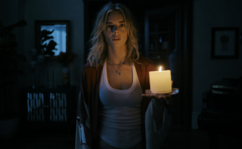 Samara Weaving in Jimmy Warden's psychological comedy thriller film, Borderline