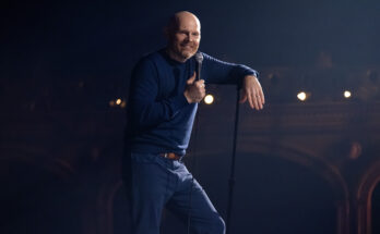 A still from the Hulu stand up comedy special, Bill Burr Drop Dead Years